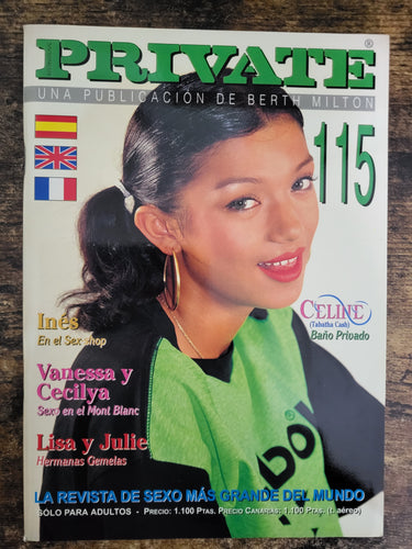 Private Magazine No 115 Small Format.. European Hardcore Magazine